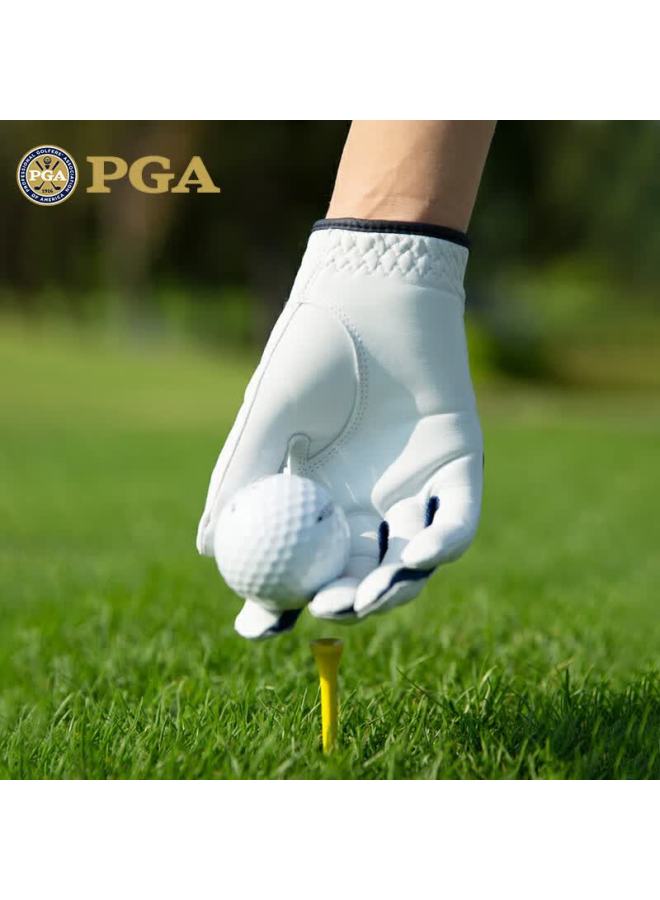 Pga Imported Sheepskin Children's Golf Gloves Boys Girls Genuine Leather Left And Right Hand - Image 2