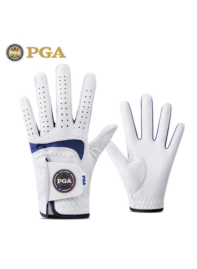Pga Imported Sheepskin Children's Golf Gloves Boys Girls Genuine Leather Left And Right Hand - Image 1