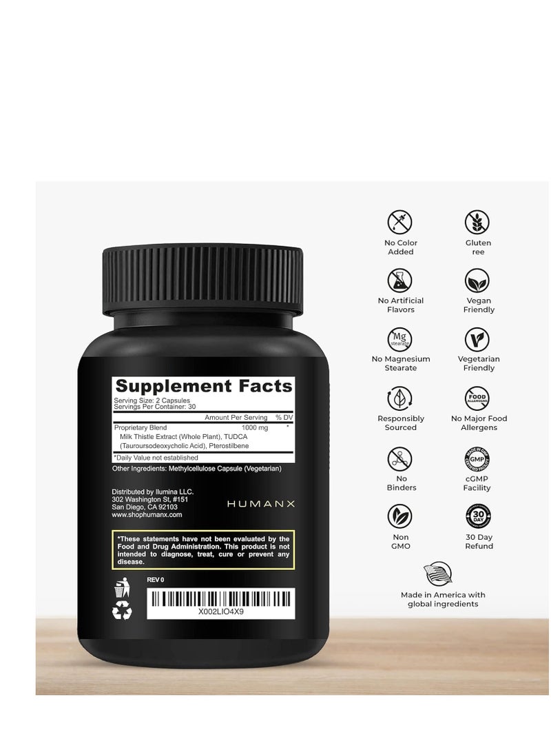 HUMANX Todica Plus 1000 mg 60 Capsules - Image 2
