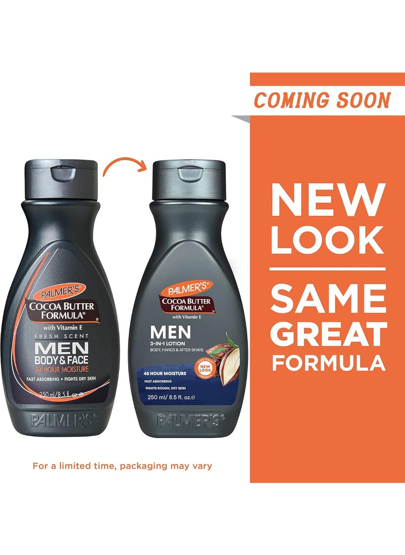 PALMER'S - Palmer's Cocoa Butter Formula Men's Lotion, 8.5 Ounce - Image 1