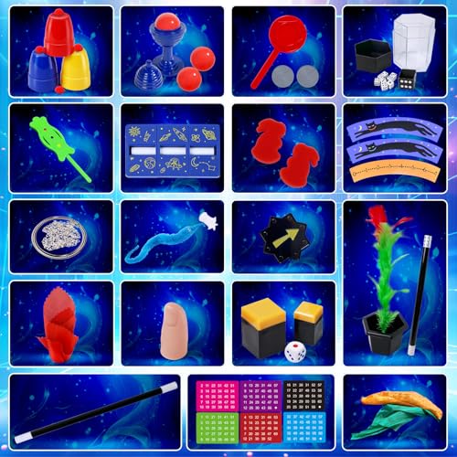 PATIFEED Magic Kit Magic Tricks for Kids Age 68 40 Magic Tricks with Instructions for Girls Boys Beginners to Perform Gift for Boys Girls Kids - Image 5