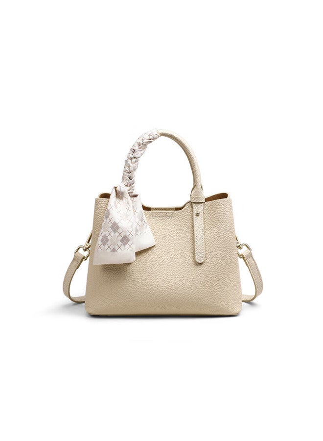 Viney Leather Handbag For Women, Large Capacity Tote Bag For Mothers, Luxury Crossbody Bag, Birthday Gift With High-end Feel For Girlfriend Or Wife - Image 3