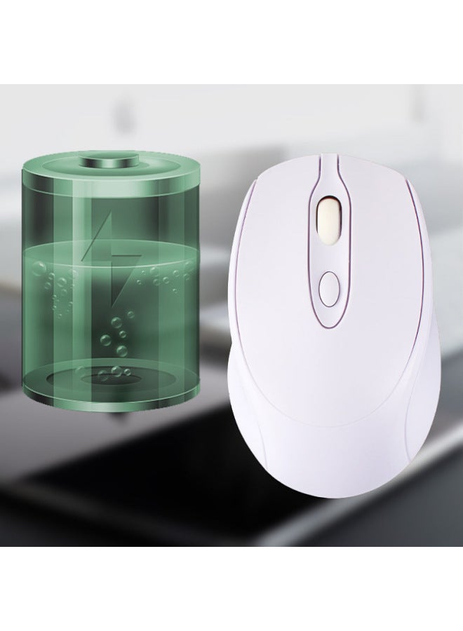 Direct Supply Wireless 2.4G/dual-mode Bluetooth Notebook Desktop Tablet Business Mouse Office Mouse-Color:Charging Dual Mode Pink - Image 5