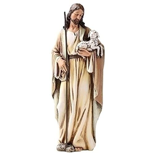 Roman Joseph's Studio Inc., Renaissance Collection, Holy Statue Figurine, 6.25" H Good Shepherd Figure, Religious Figure, Religious Décor, (2.38 x 1.75 x 6.25 Inches) - Image 2