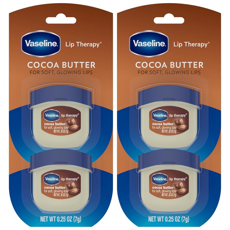Vaseline Lip Therapy Cocoa Butter25 oz Pack of 4