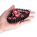 YSKMLOLP TRX4M Track Wheels Snow TiresSnow Tires Sets Simulate Carload Tracks Wheel Sandmobile Conversion 4Pcs for 118 RC Crawler Car TRX4M Accessory Parts Black - Image 4