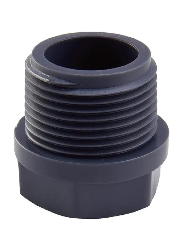 RACO High Pressure PVC Pipe Fittings for Plumbing Water Transfering Home Industrial and Municipal Applications (MALE PLUG) - Image 1