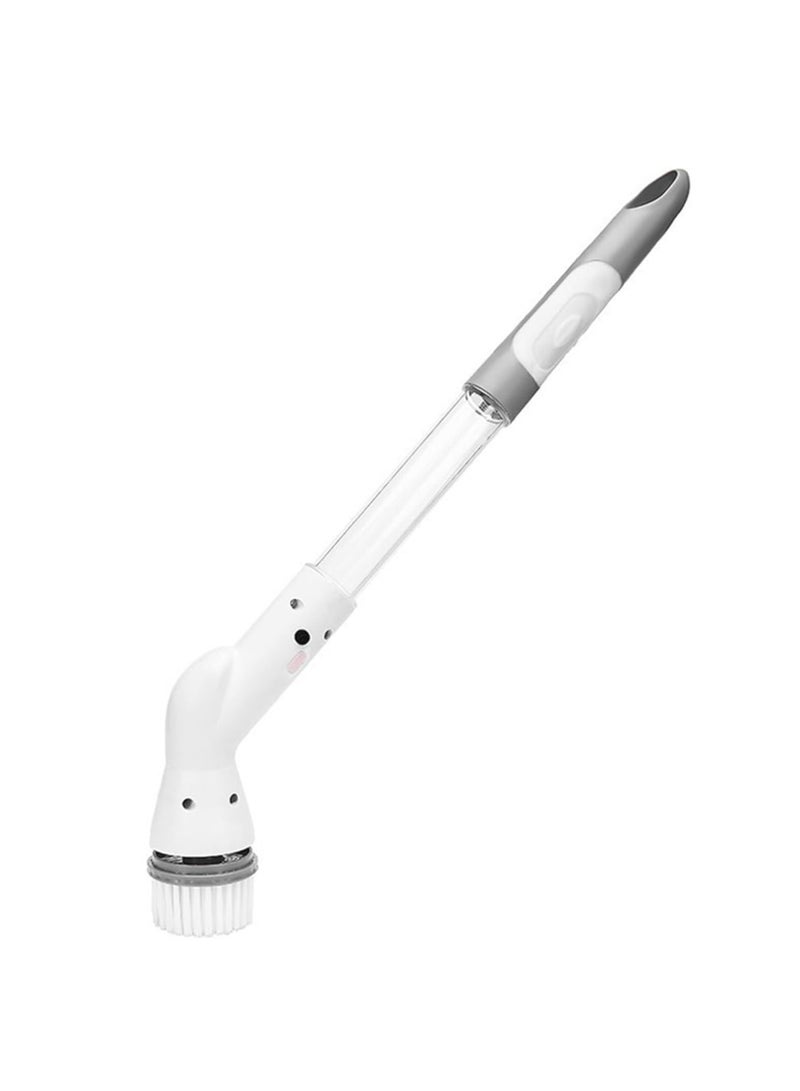 general Electric Rotating Floor Scrubber, Cordless Cleaning Brush with Adjustable Extension Arm 5 Replaceable Cleaning Heads, 3 Hour Electric Cleaning Brush for Bathtub Grout Tile Floor - Image 1