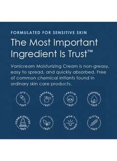 Vanicream كريم مرطب للبشرة مع موزع مضخة - 16 أونصة سائلة (1 رطل) - مرطب مركب بدون مهيجات شائعة لأصحاب البشرة الحساسة  - Image 4