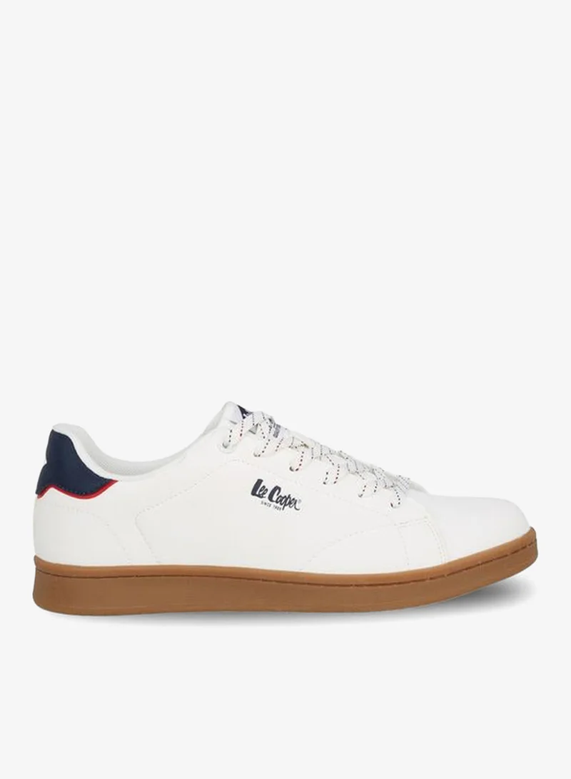 Lee Cooper WHITE Men Lace-Up Ankle Sneakers for Men | Best Price UAE