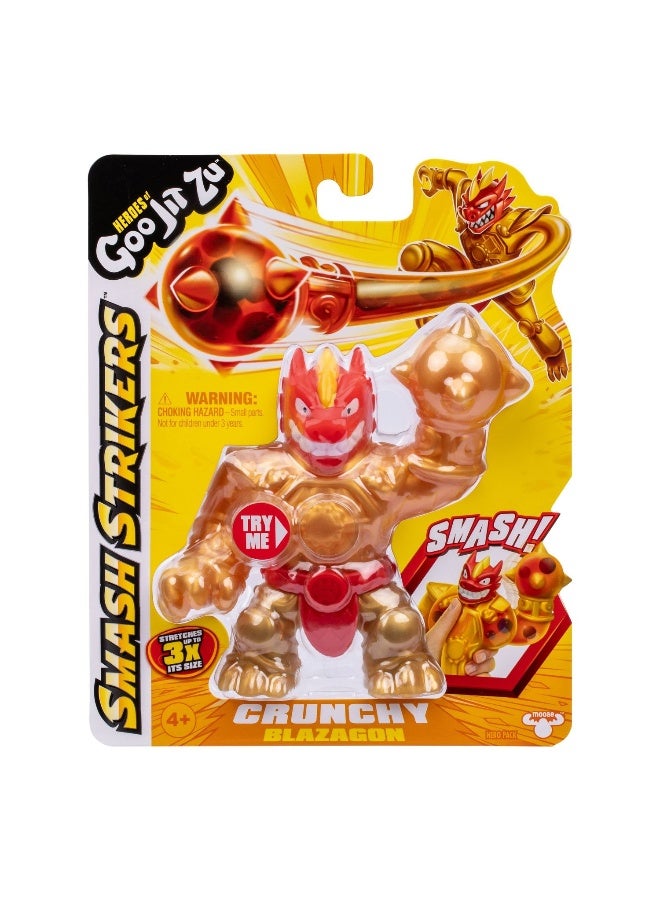 GOO JIT ZU Heroes of Goo Jit Zu Smash Strikers Crunchy Blazagon Figure (12.6 cm) - Image 1