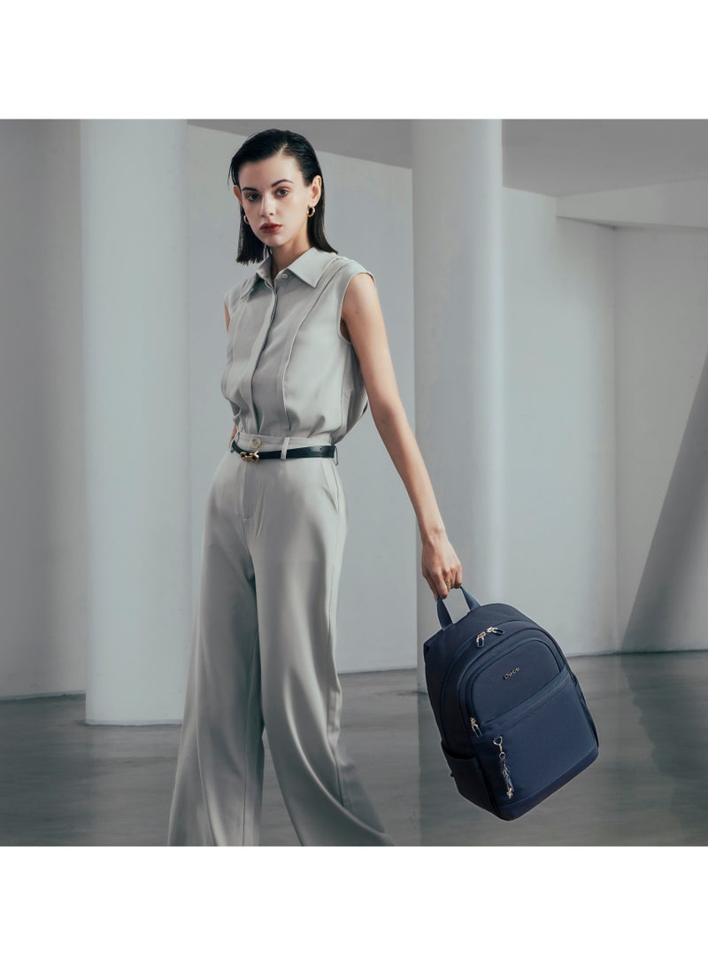 Chantria Durable Premium Laptop Backpack Water-Resistant Multifunctional Anti-Theft Daypack for Casual/Travel/School/College, CB00648-Blue - Image 5