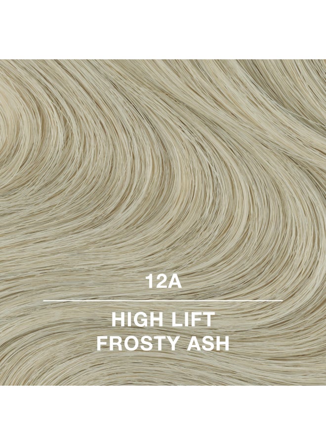 COLORCHARM Permanent Cream Hair Color 12A High Lift Frosty Ash 2 oz - Image 4