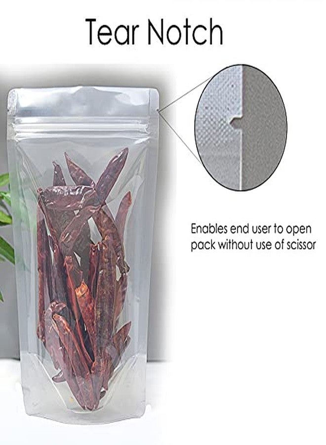 DEERA Clear Ziplock Stand Up Pouch 170x265mm Pack of 25 - Image 5
