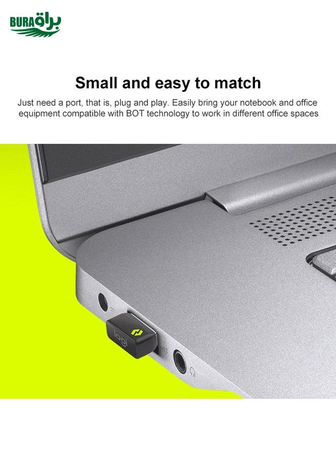 BURAQ Logitech Bolt USB Wireless Receiver Wireless Mouse Keyboard Receiver  - Image 3