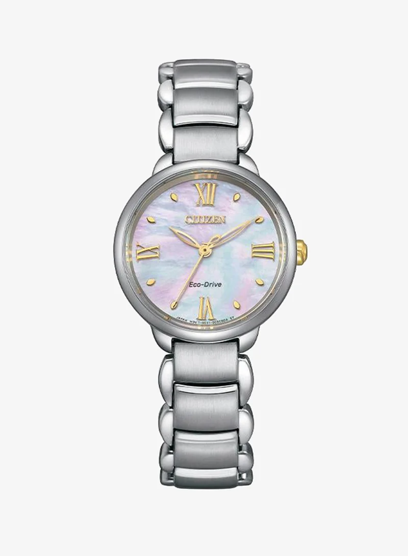 سيتيزن Women's Stainless Steel Analog Watch EM0927-87Y - 28 mm