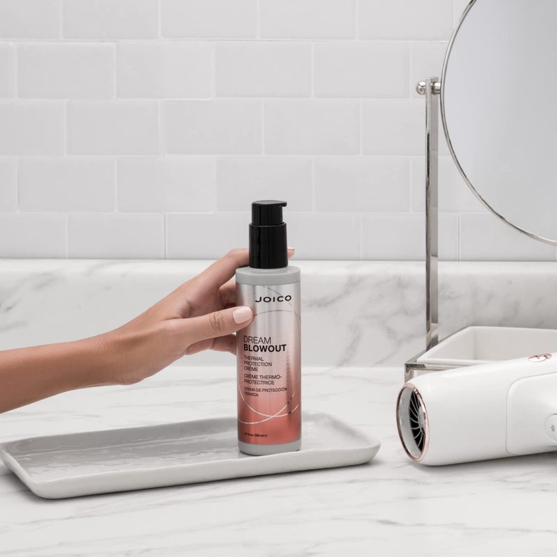 Joico Dream Blowout Thermal Protection CrÃ¨me | For Most Hair Types | Thermal Heat Protection | Control Frizz & Static | Faster Drying Time | Humidity Protection | Reduce Breakage | 6.7 Fl Oz - Image 4