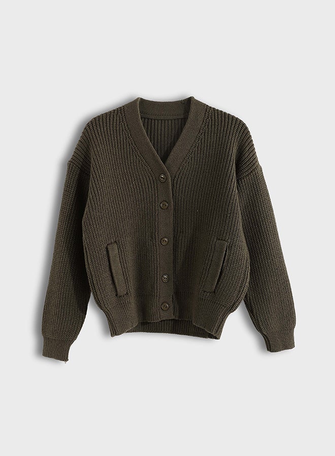 Red Circle Kids Unisex Pullover Buttons - Image 1