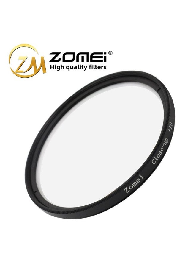 Zhuomei Zomei77mmclose-up SLR Micro Single Microlens Magnifying Glass Close-up Lens Close-up Filter Single Piece-Color:58mm 2 Close-up  - Image 1