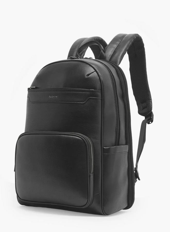 Duchini Men Padded Shoulder Straps Backpack
