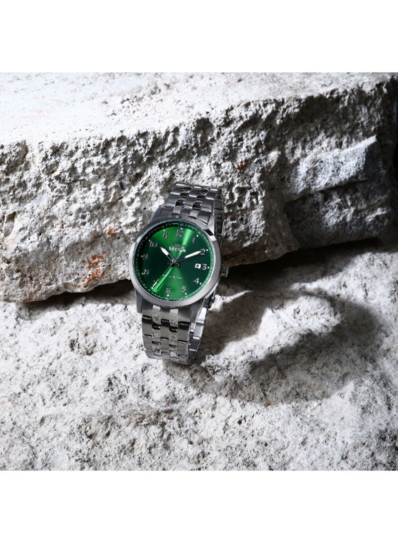 Sector Men's 41MM Green, Sunray Dial Stainless Steel Watch - R3253517031 - Image 5