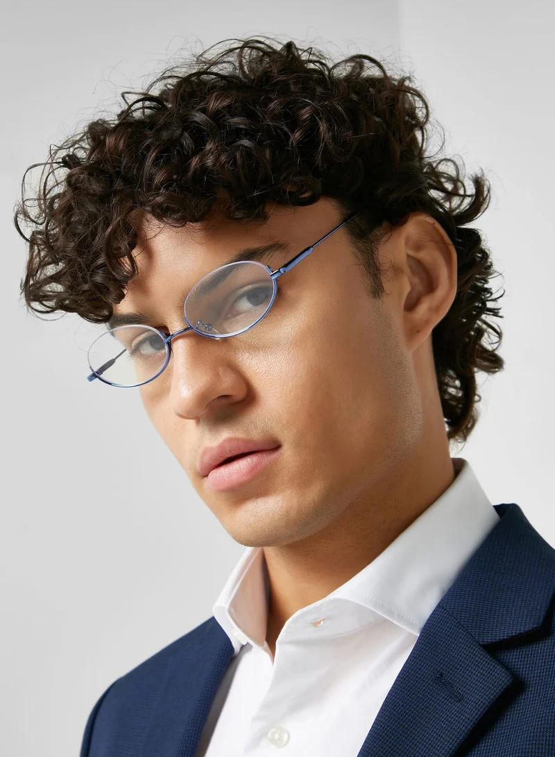 Seventy Five Anti Blue Oval Lens Laptop Optic Glasses
