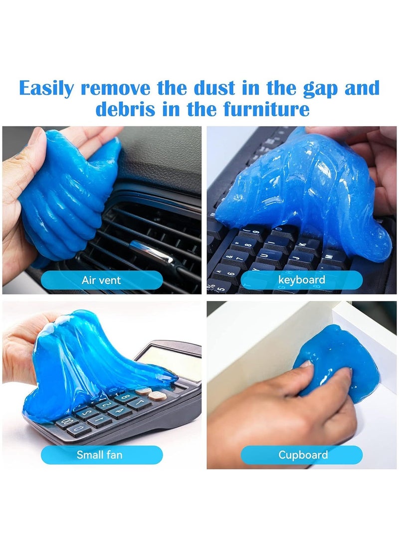 Safi WAX Combo - 2PC SAFI WAX Super Clean Gel Slime Car Interior Cleaning jelly 200g  - Image 5
