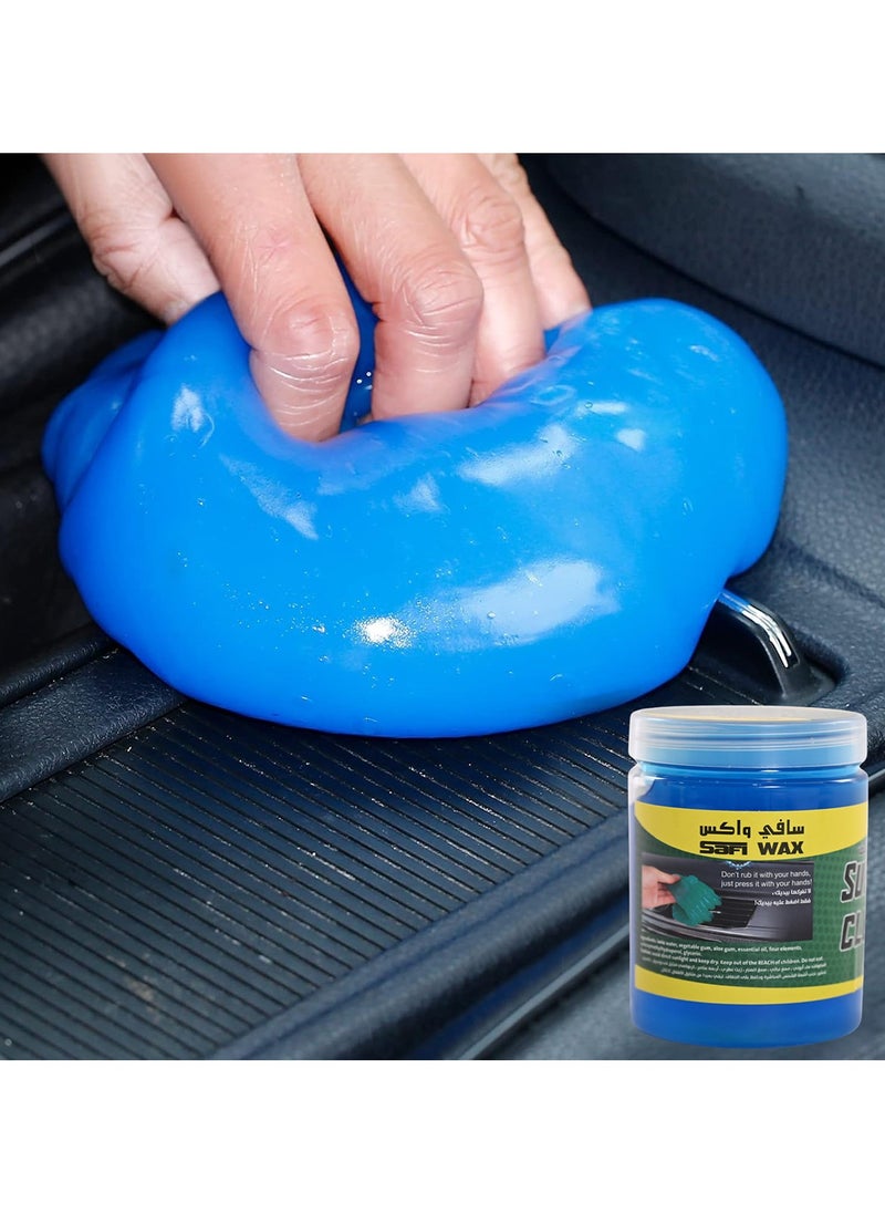 Safi WAX Combo - 2PC SAFI WAX Super Clean Gel Slime Car Interior Cleaning jelly 200g  - Image 3