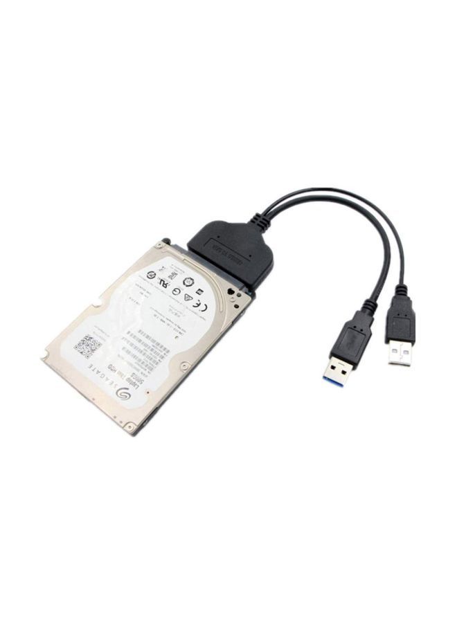 NIBEMINENT SATA To USB 3.0 Hard Drive Adapter Cable Black - Image 3