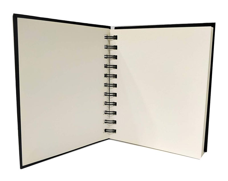 BRUSTRO Artists Wiro Bound Sketch Book| Spiral | A3 Size, 120 Pages, 160 GSM| Ideal for Students and Adults,Home, School, Beginners, Professional Drawing, Sketching, Mandala Art - Image 4