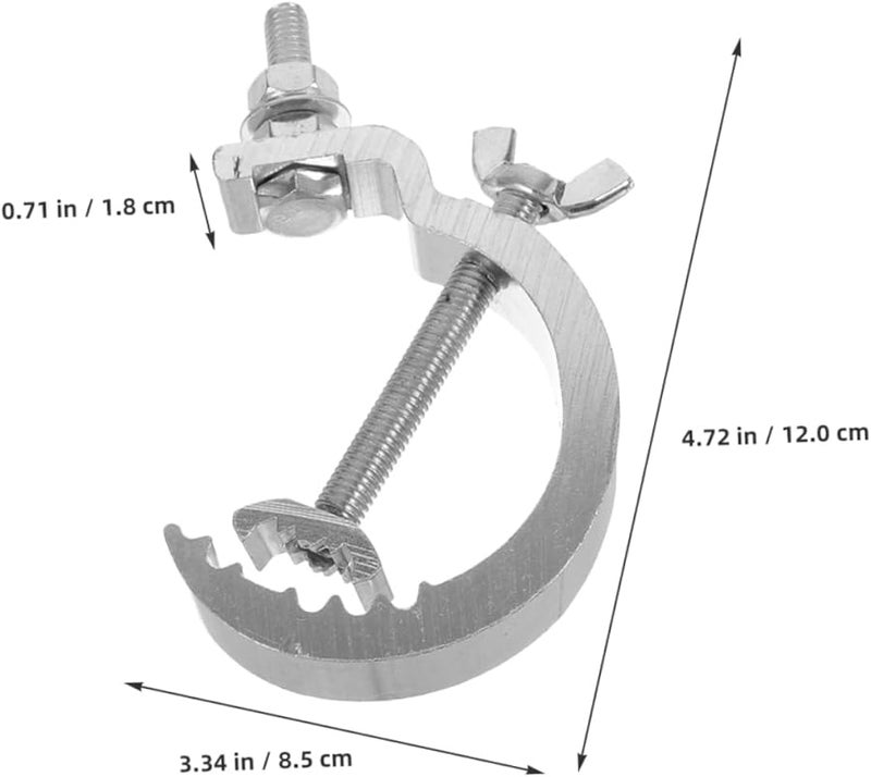 Heavy Duty Stage Light Clamps 3Pcs for Truss Wedding Event Lighting Fixtures - Image 3