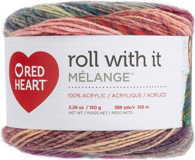 ROLL WITH IT MELANGE YARN HOLLYWOOD