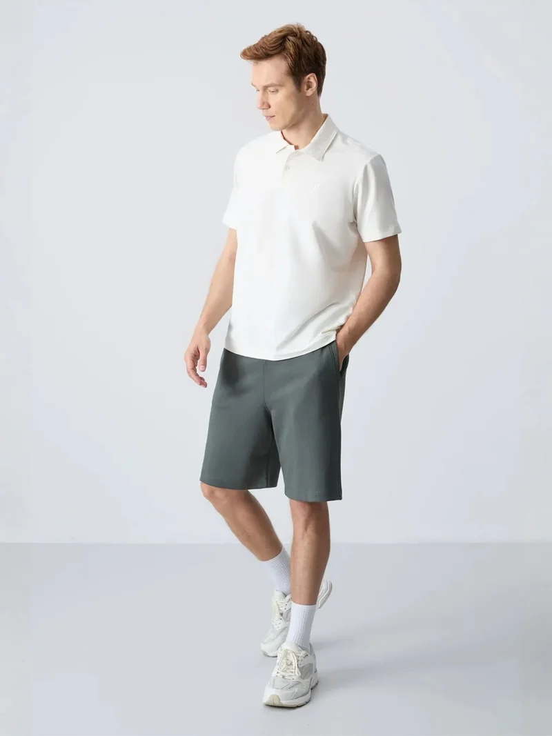 TOMMYLIFE TOMMY Men's Cotton-Blend Sweat Shorts