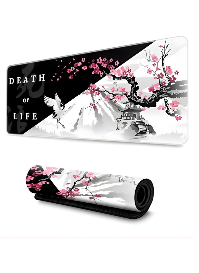 Chinese Style Cute Plum Mouse Pad Oversized National Game Desk Pad Computer Keyboard Pad Desk Anime Mousepad