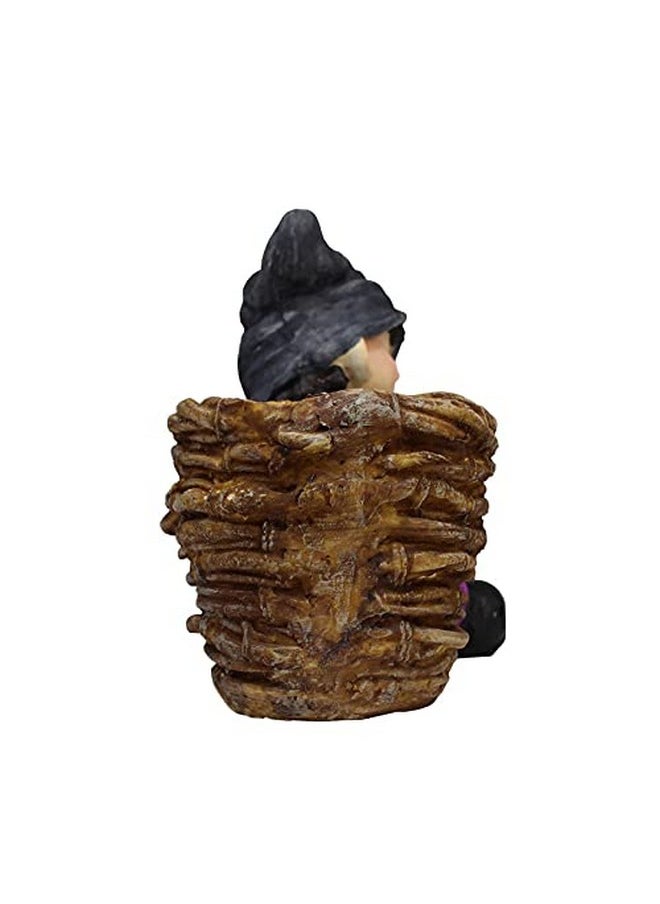 Wonderland Wonderland Resin Boy with Pot for Garden, Home or Balcony Decor (Purple), 1 Piece  - Image 5