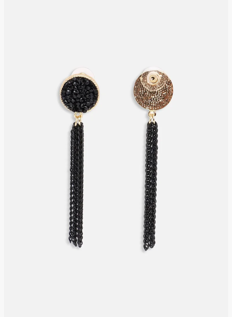 SOHI Gold Plated Party Designer Drop Earring For Women