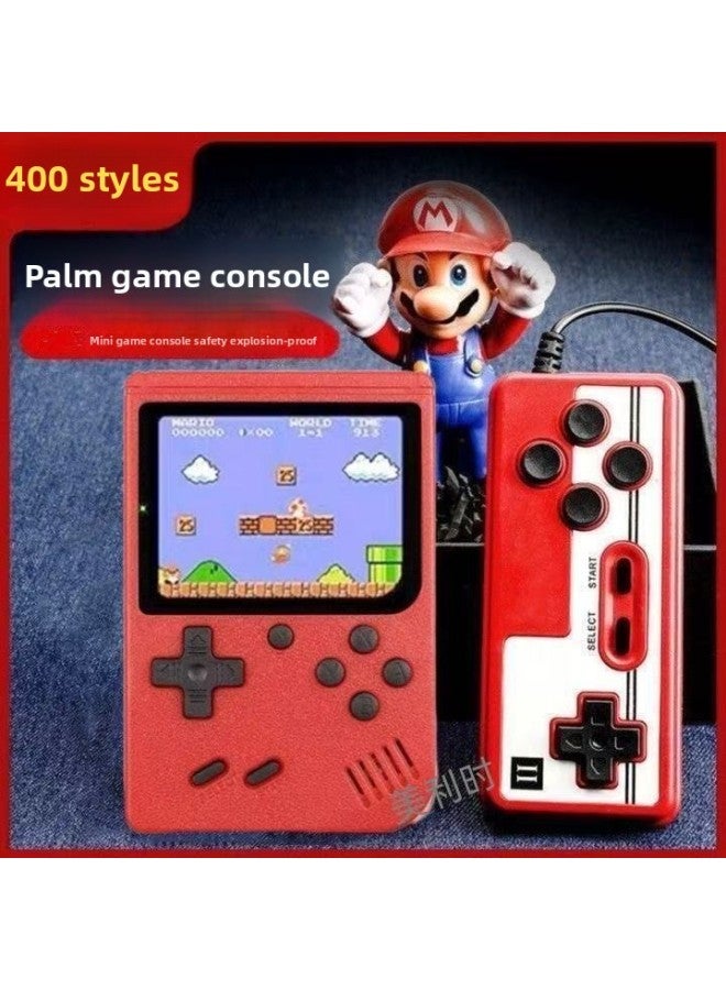 SUP Handheld Large Screen Game Machine Double FC Classic Super Mary Home TV Game Machine Retro Nostalgia-Product Color:Single 2.8inch-Model:400 In One White - Image 2