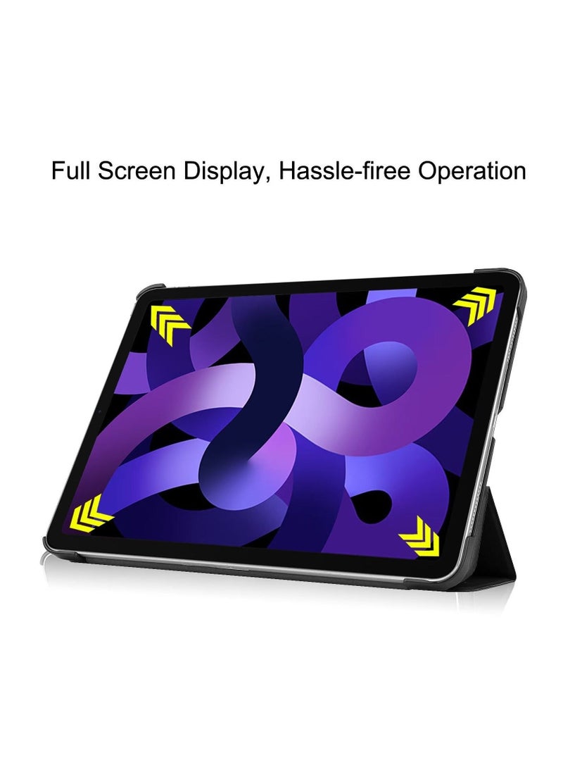 Leather Shell Shockproof Case for iPad Air 11 Inch 2024 Black - Image 3