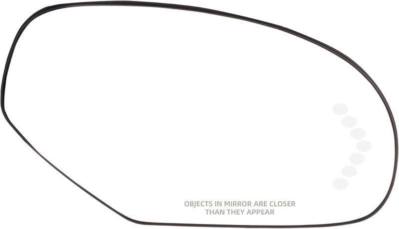 Dasbecan Right Passenger Side Mirror Glass with LED Signal Compatible with GMC Sierra Yukon Chevy Tahoe Suburban Escalade 2007-2014 Exterior Power Heated Side View Mirror 15886196 15886197 - Image 1