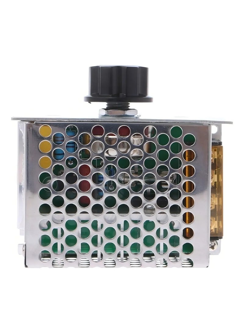 جهاز تحكم سرعة مضيء 110 ~ 220V AC 4000W لتنظيم سرعة المحرك - Image 2