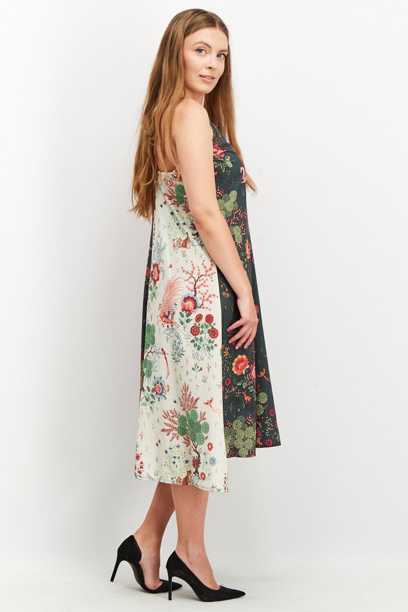 PUMA Puma x Liberty Women Floral Print Midi Dress, Multicolor  - Image 3