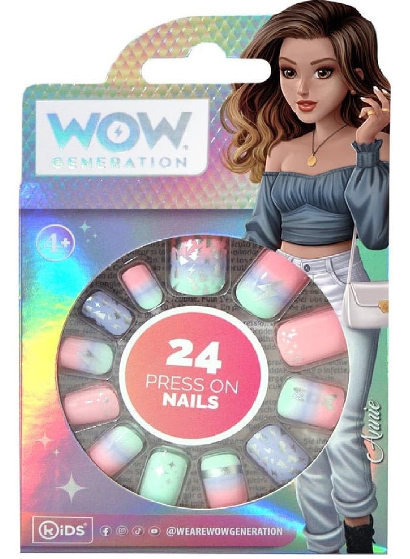 Wow Generation Adhesive Nails 24pc Set - Image 1
