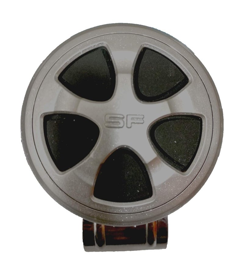 Oshotto Power Handle (SK-012) Car Steering Wheel Knob Compatible with Maruti Suzuki Gypsy (Grey) - Image 2