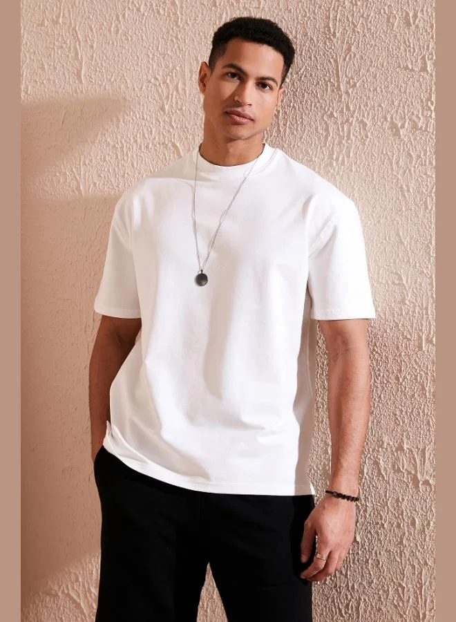 Buratti Cotton Crew Neck Relaxed Fit Basic T Shirt Men's T SHIRT 5902610