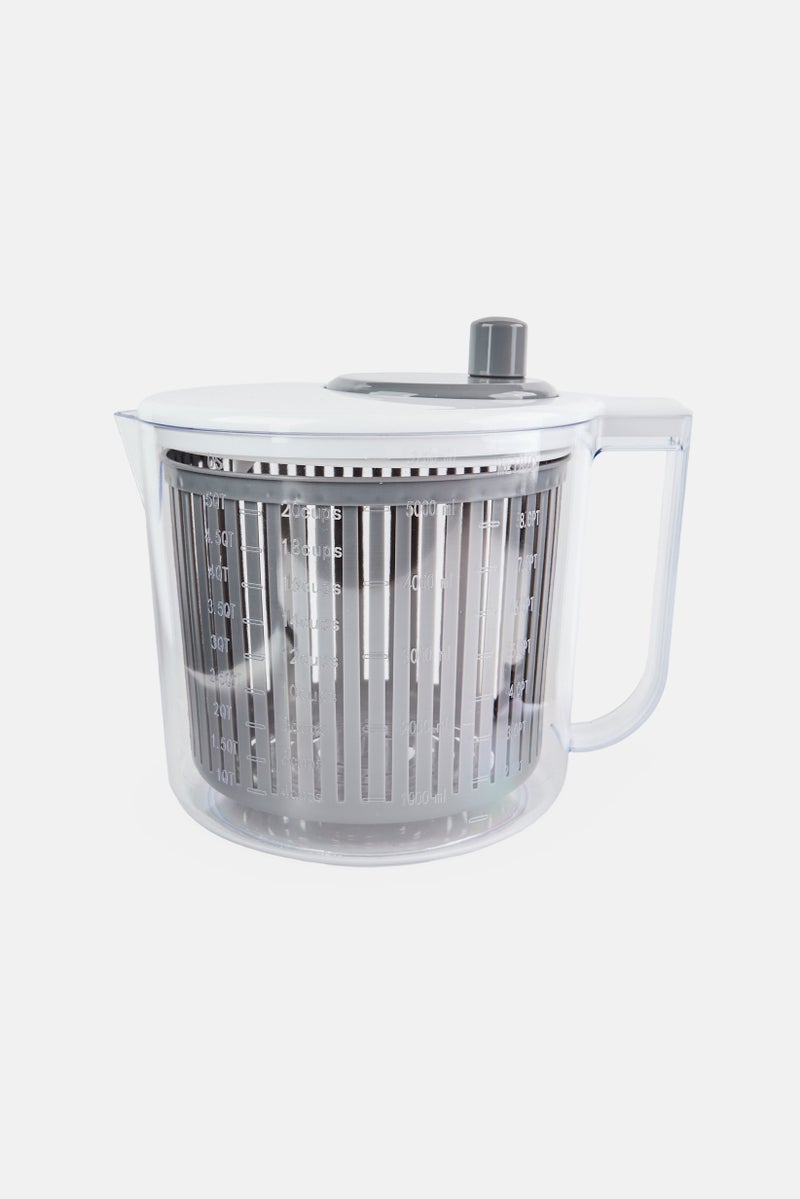 Phantom Chef 6QT Salad Spinner, Grey - Image 1