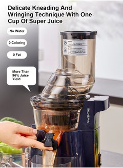 ET-LIFE Slow Masticating Juicer, Slow juicer, Fruit/Vegetable Juicer, Cold Press Juicer with High Output  - Image 5