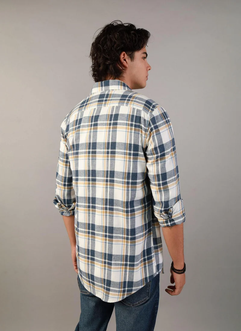 امريكان ايجل Checked Slim Fit Shirt