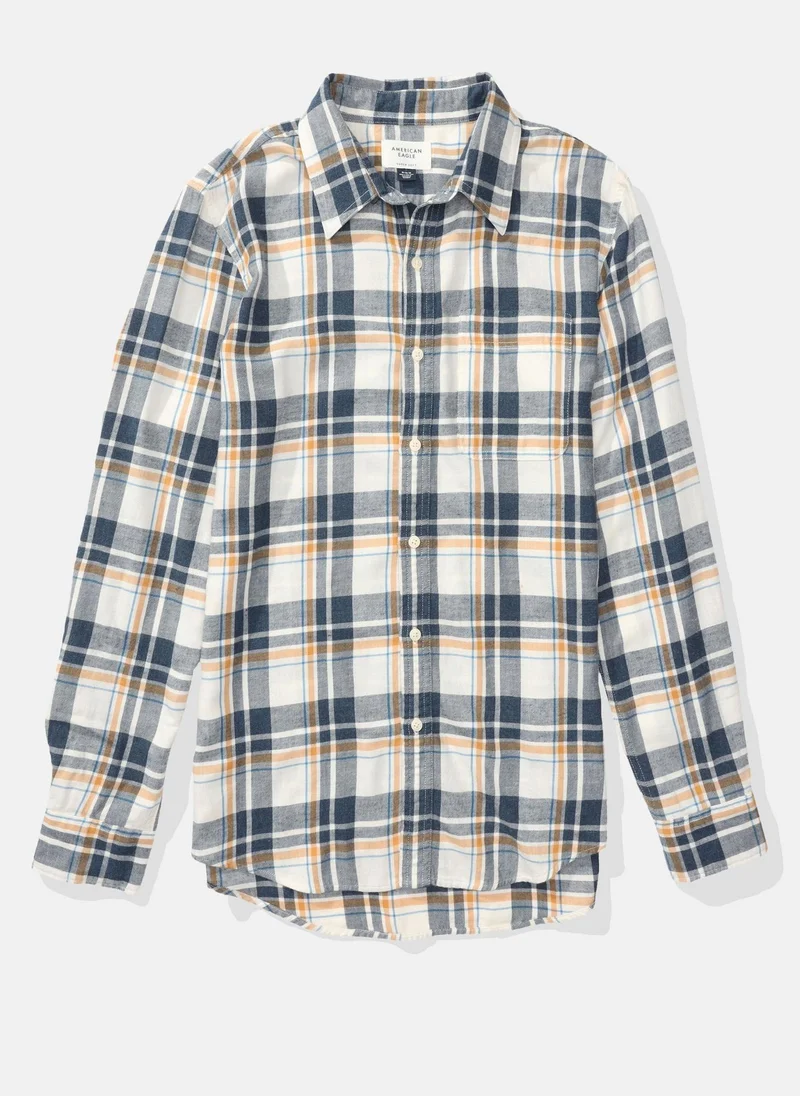 امريكان ايجل Checked Slim Fit Shirt