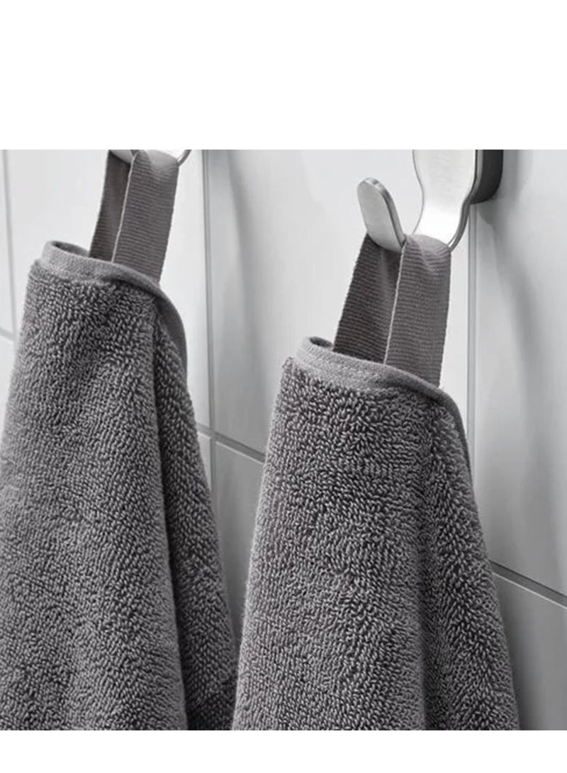 Bath Sheet, Dark Drey 70x140 cm  - Image 3