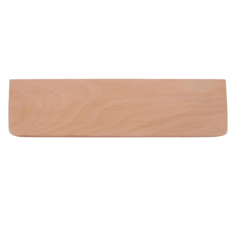 Ergonomic Wooden Keyboard Wrist Rest 300x80x18mm with Non Slip Base for Office Home Computer - Image 2